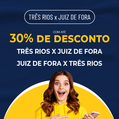 Três Rios x Juiz de Fora: com até 30% de desconto